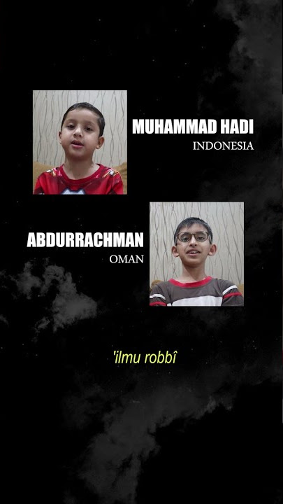 Sholawat Qod Kafani Bersama Abdurrachman dari Oman #Shorts