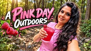 Making Italian Style Beetroot Pasta in the Woods | Cooking ASMR