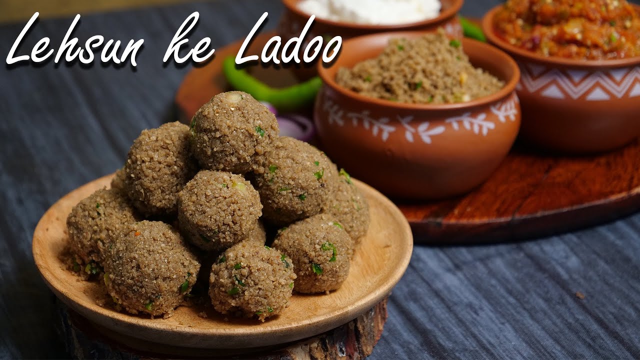 Lehsun Ke Ladoo || Winter Special || Healthy Bajara Lehsun Ke Ladoo || lasan na ladava