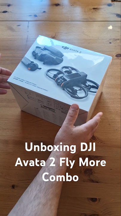 Unboxing DJI Avata 2 Fly More Combo #DJIAvata2 #FlyMoreCombo #DJIDrones #Unboxing