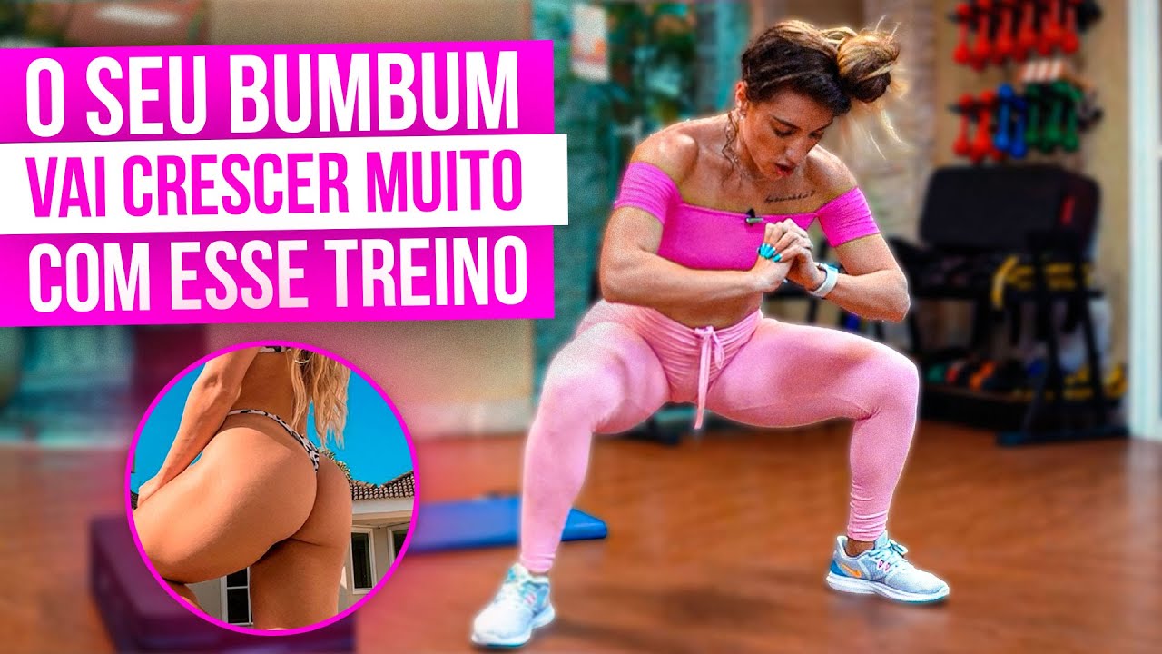 TREINO COMPLETO DE BUNDA PARA CRESCER E EMPINAR RÁPIDO - YouTube