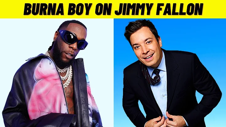 Burna Boy Teach Jimmy Fallon Afro MOON Walk
