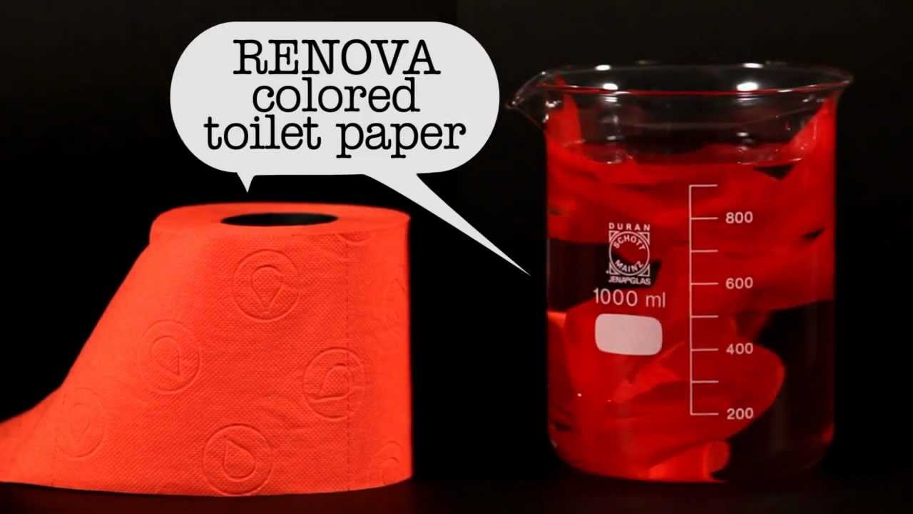 RENOVA, Black Toilet Paper