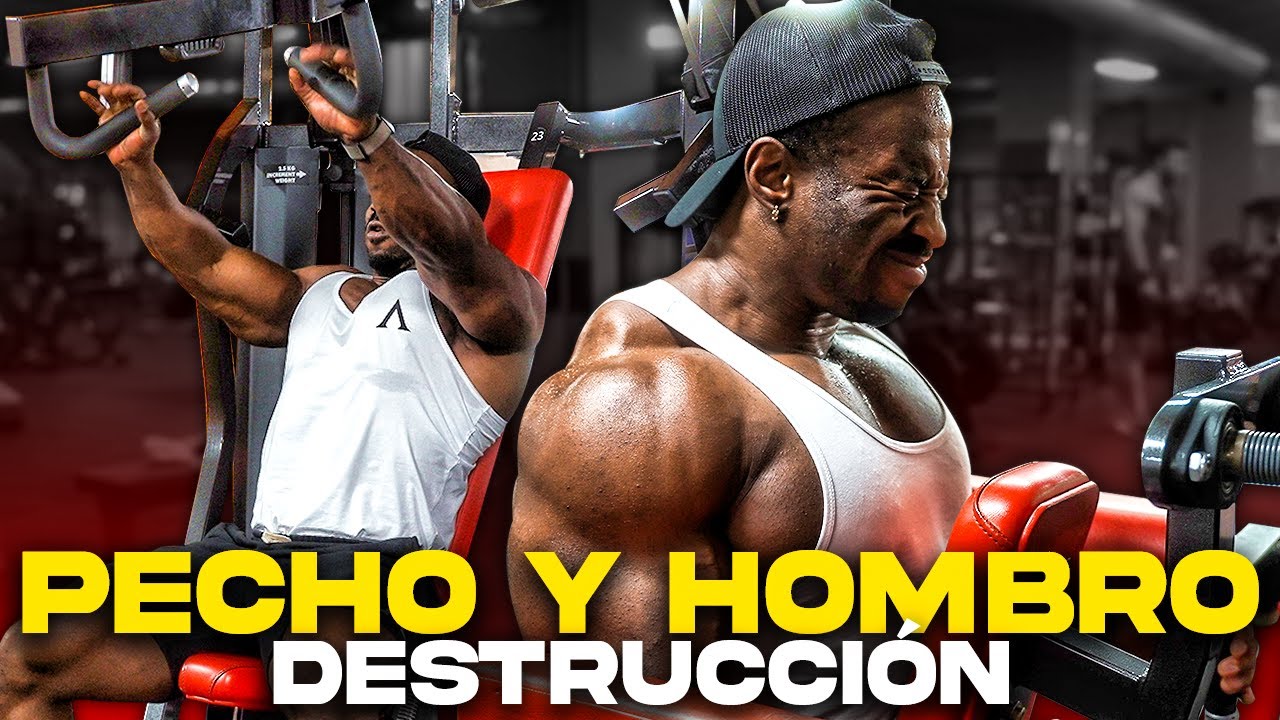 ENTRENO DE PECHO Y HOMBRO COMPLETO