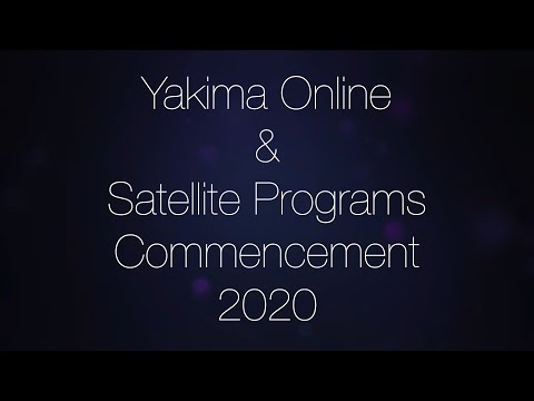 Yakima Online 2020 Graduation Event