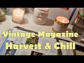 Vintage Magazine Harvest! | Chill and Collect Images With Me! 💓