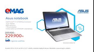 Technológiai napok az eMAG.hu-n! - Asus notebook Intel Core i7