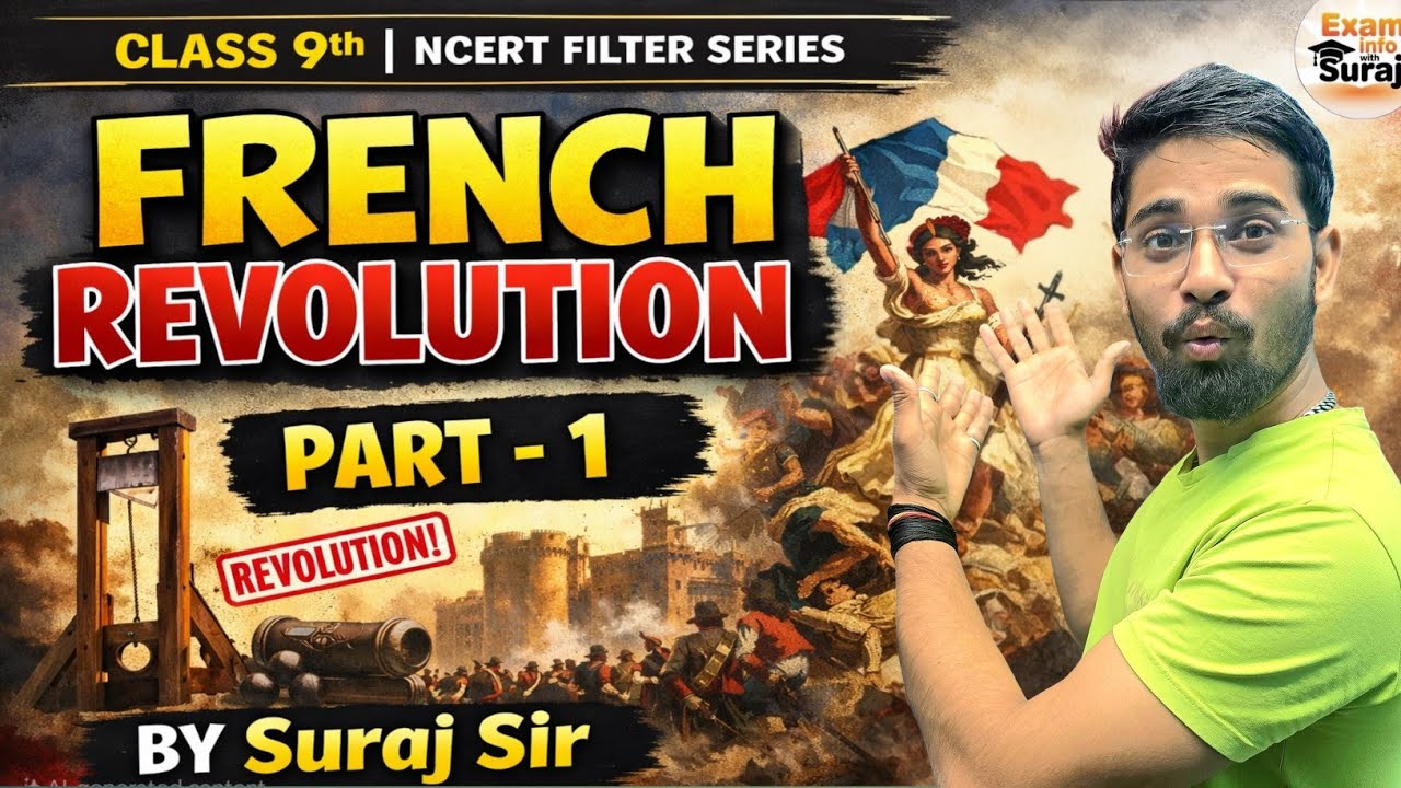 The French Revolution Part-1  | Causes, Events & Impact (UPSC, SSC & All Exams) | NCERT Series 🔥