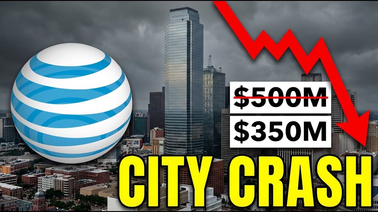AT&T ABANDONS Downtown Dallas — 30% Property Value Crash Predicted