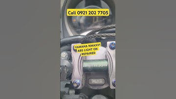 Yamaha Nmax v1 ABS Light on Repair.