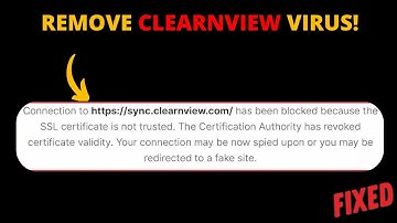 How to Remove Clearnview Virus | (sync.clearnview.com) Removal
