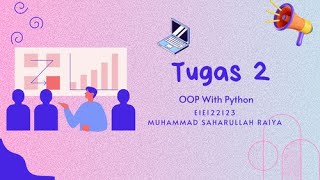 OOP With Python - Tugas 2 Struktur Data