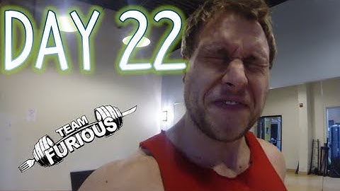THE FURIOUS 45 - DAY 22 - PULLED MY BACK!!! | Furious Pete Talks
