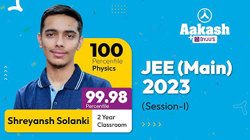 JEE (Main) 2023 - Session 1 Results | Shreyansh Solanki (99.98 Percentile) | Dealing with Low Scores