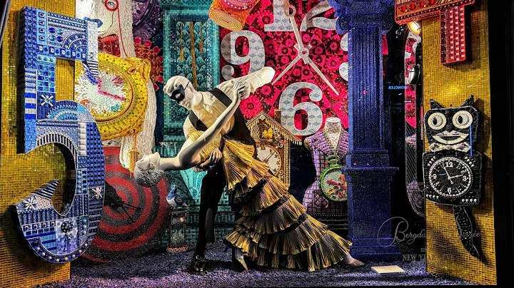 Bergdorf Goodman Holiday Windows Reveal ✨ 5th Avenue Christmas Decorations 🎄 NYC Christmas 2025