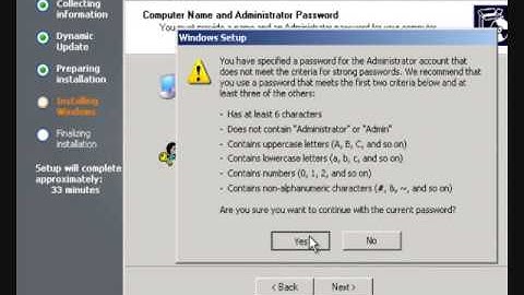 Windows Server 2003 R2 Enterprise Edition Installation Walkthrough