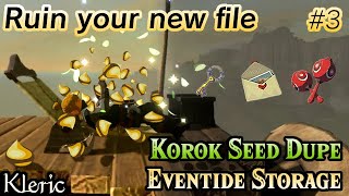 Korok Seed Dupe, and Eventide Storage | BotW Glitches & Tricks by Kleric 590,669 views 3 years ago 22 minutes