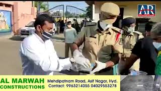 Food Distributed Dcp South Zone Donated By Sultan Shahi Youth At Petla Bruj Maternity Hospital