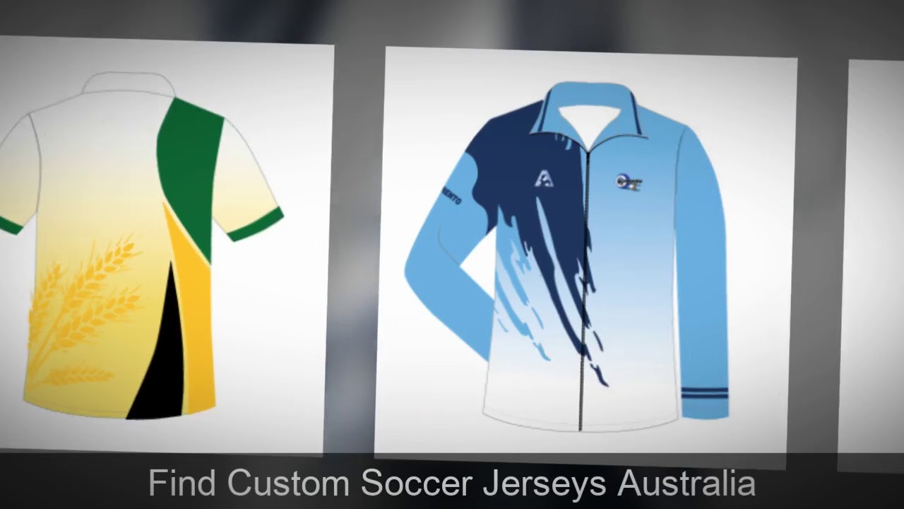 personalised soccer jerseys australia