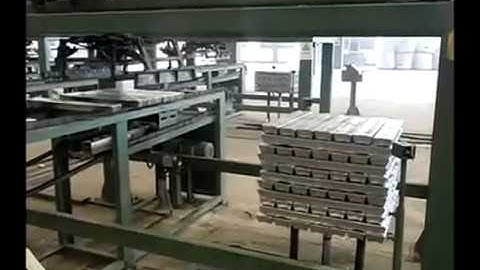 Automatic Aluminum Ingot Caster Stacking and Strapping  Machine