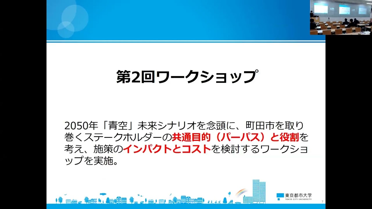 町田市の50年の未来を考える 21年度シンポジウムを開催しました 町田市ホームページ