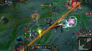 Fed Caitlyn smooth movement clutch ending | League of Legends
