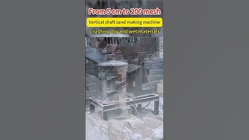 Vertical shaft sand making machine #crusher #machine #stone #factory #mining #sand #making