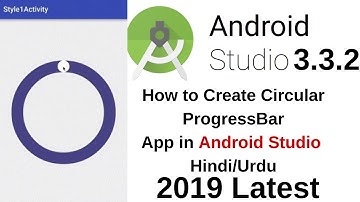 How to Create Circular ProgressBar in Android Studio