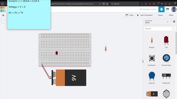 Solar Circuitry Video 4: Building a Circuit in Tinkercad
