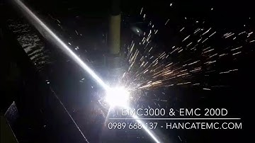 Cắt inox 30mm với máy cắt CNC Plasma EMC3000