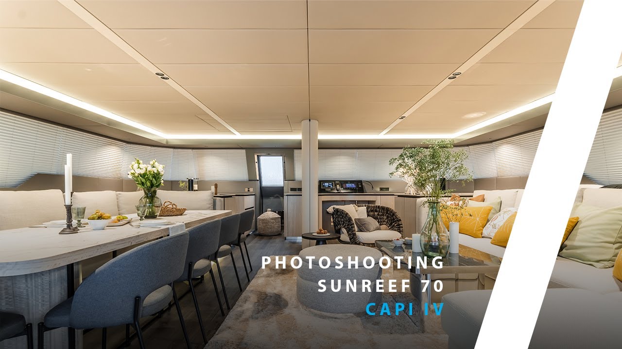 An Exclusive look inside the family-friendly sail catamaran Sunreef 70 Capi IV