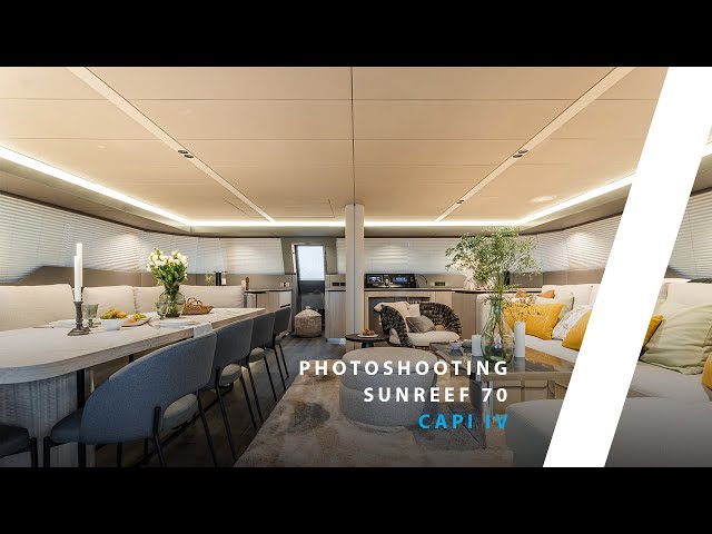 An Exclusive look inside the family-friendly sail catamaran Sunreef 70 Capi IV