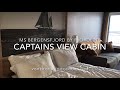 The new Captains View Cabin at MS Bergensjord and MS Stavangerfjord, Norway 4K