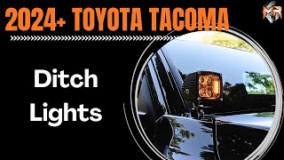 2024 Toyota Tacoma Ditch Lights Hood Mount Light Pillars (EASY INSTALL) 2024 | M&R Automotive