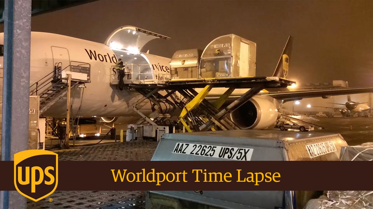 UPS Worldport® Time Lapse - YouTube