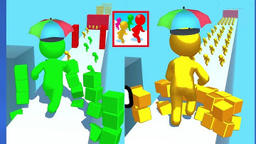 Color Run Stickman 3D All Levels Gameplay Walkthrough Part -36