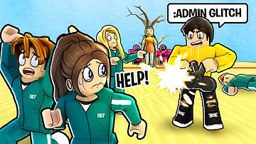 Roblox SQUID GAME.. but I have ADMIN 😳