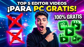 Top 5 Best FREE Video Editors for PC 2026 ✅ No Watermark 🤯