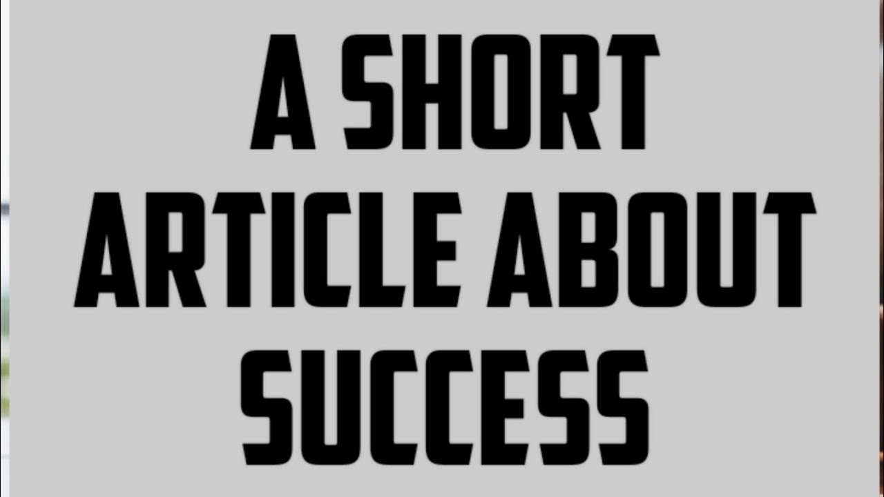how to progress in life | a short article for success