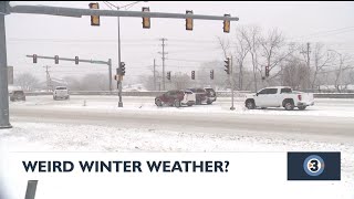 Weird winter weather