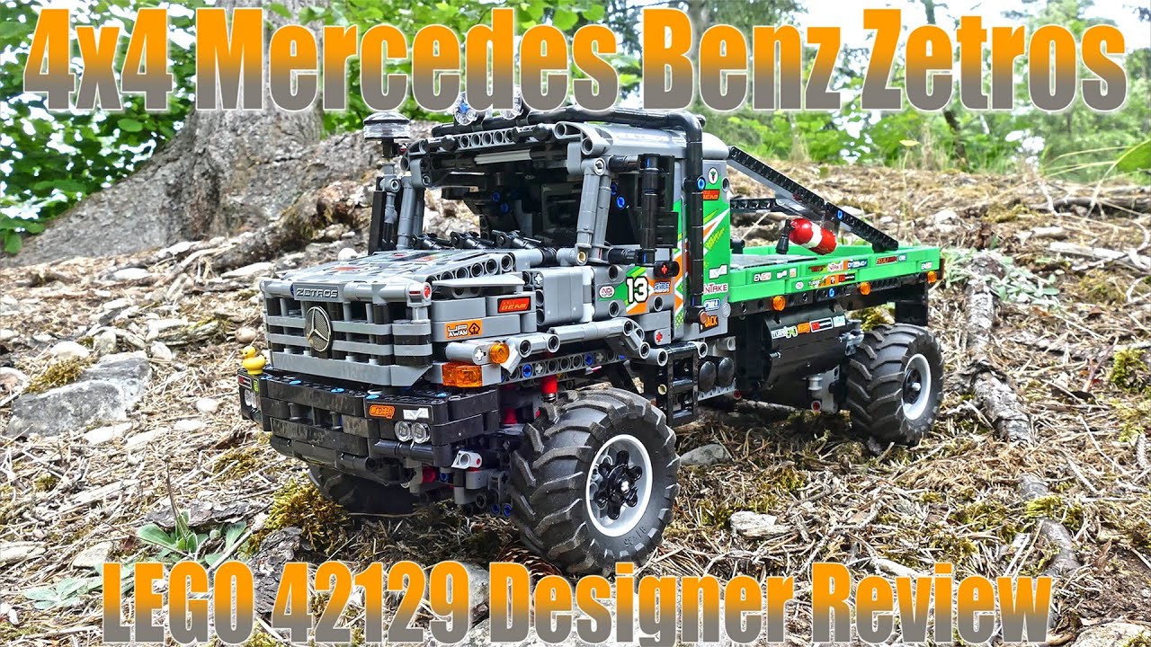 42129 Technic Le Camion D'essai 4x4 Mercedes-benz Zetros, Voiture