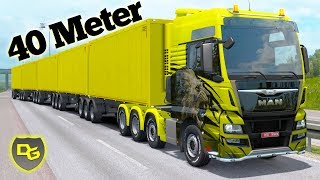 40 METER LKW GESPANN! - Euro Truck Simulator 2 #30 - Deutsch screenshot 2