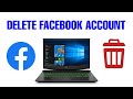 How to Delete Facebook Account Permanently on PC/Laptop