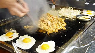 【スタミナカレーの作り方】肉50kg カレー60kg 卵600個が１日で消える店「神戸スタミナカレー」【三宮】ASMR