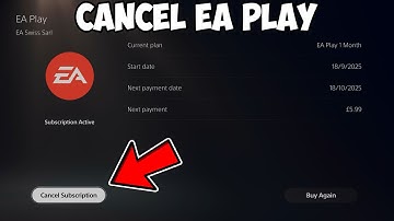How To Cancel EA Play Subscription On PS5