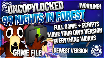 🌲 (New Version) 99 Nights in the Forest UNCOPYLOCKED | Roblox Studio (2025)