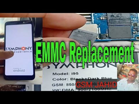 syamphony i95 Dead Fix solution emmc replace   ufi box