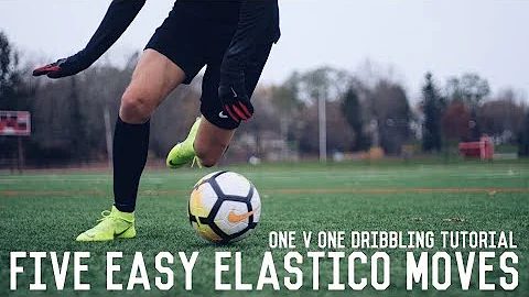 5 Easy Elastico Moves To Beat Defenders | One v One Elastico Match Skills