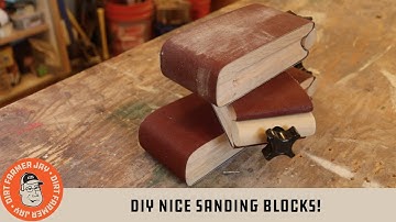 DIY Custom Sanding Blocks!