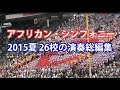 【アフリカン・シンフォニー聞き比べ・智弁和歌山も収録】 26校競演  2015夏の甲子園  高校野球ブラバン応援歌 African Symphony